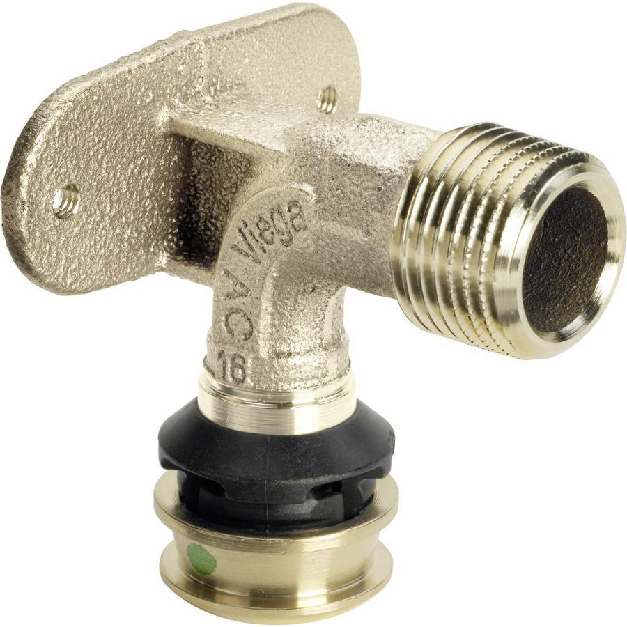 Muurplaat pers RAXOFIX 20x1/2"bt.dr. silicium brons 5325.4
