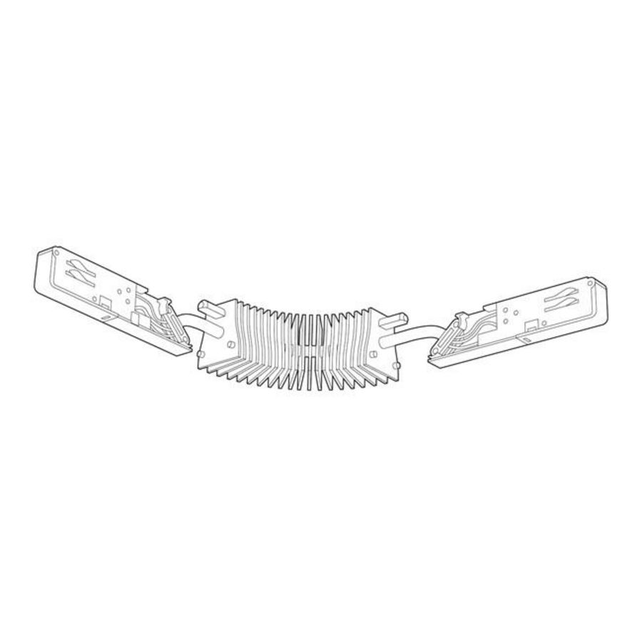 Toebehoren LYTESPAN 3 flexibele koppeling wit