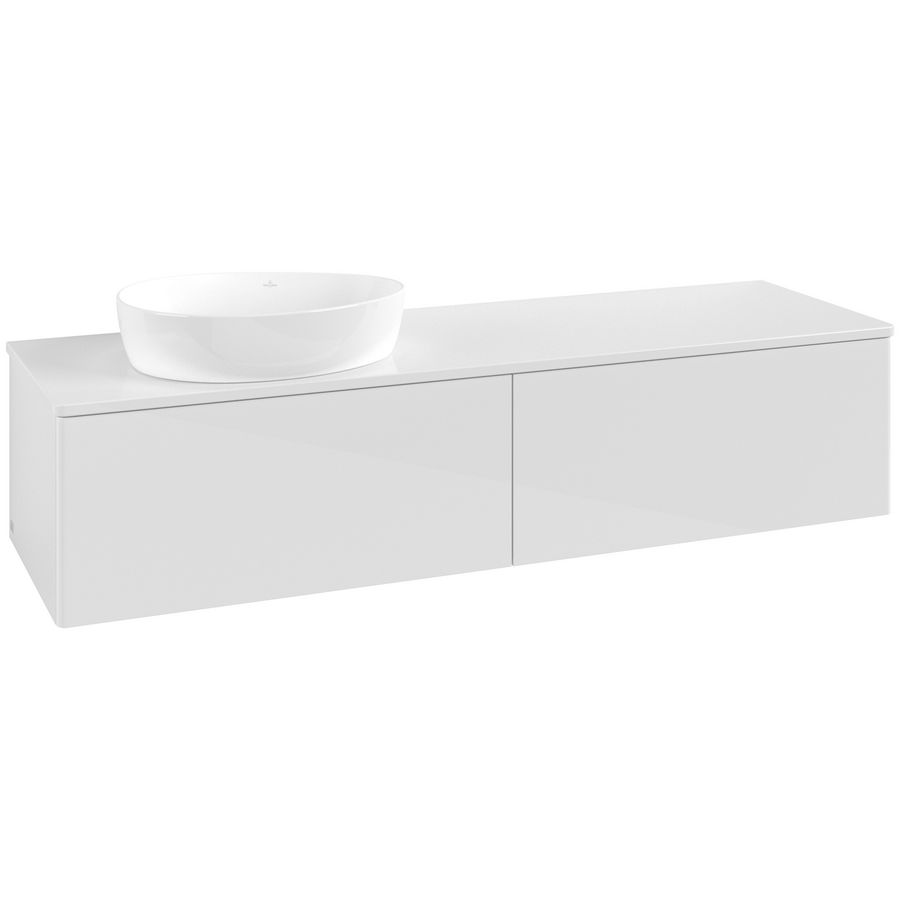 Wastafelonderkast Antao 1600x360x500mm G.White.L K37010GF