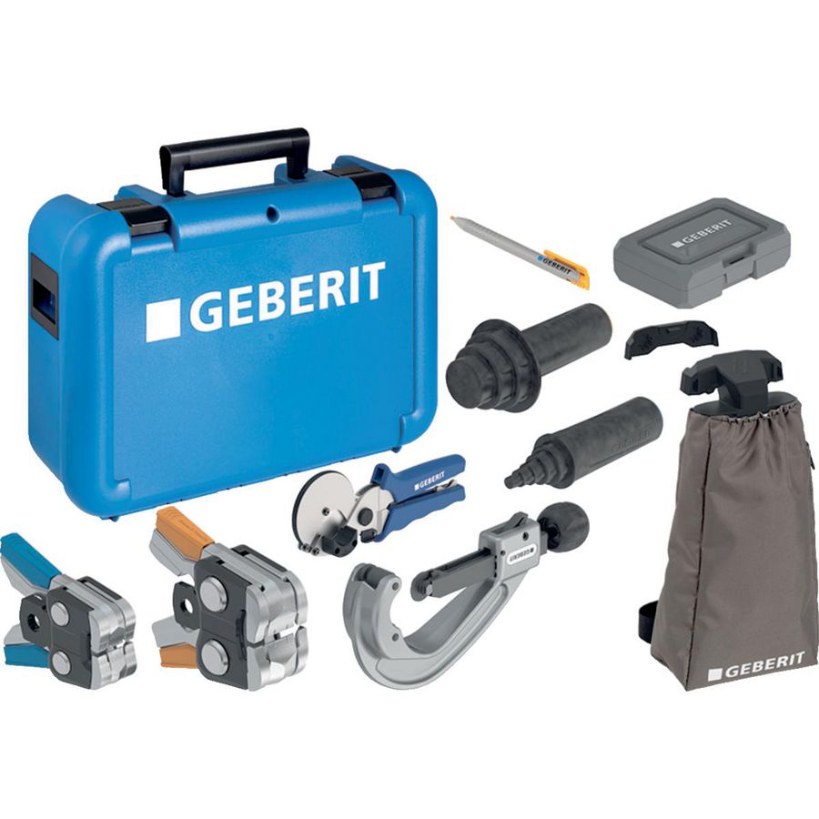 FlowFit persbek set in koffer (compatibiliteit 2) d=16/20/25/32/40/50/63/75mm