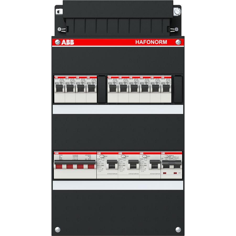 Groepenkast 3-fase 1 40A 4P ALS 63A 2P 30mA 1SPF006972F0033