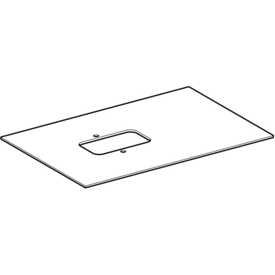 glasplaat zwart/ Citterio WTU 835276