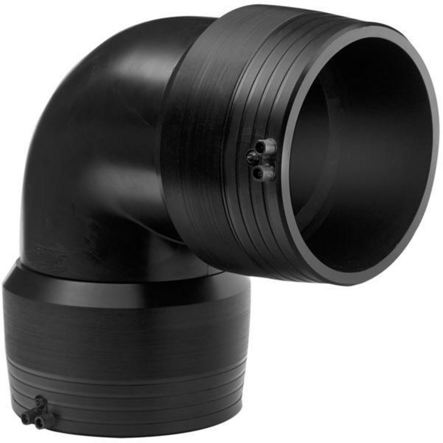 PE100 LU elektrolasknie 90° 200mm SDR11