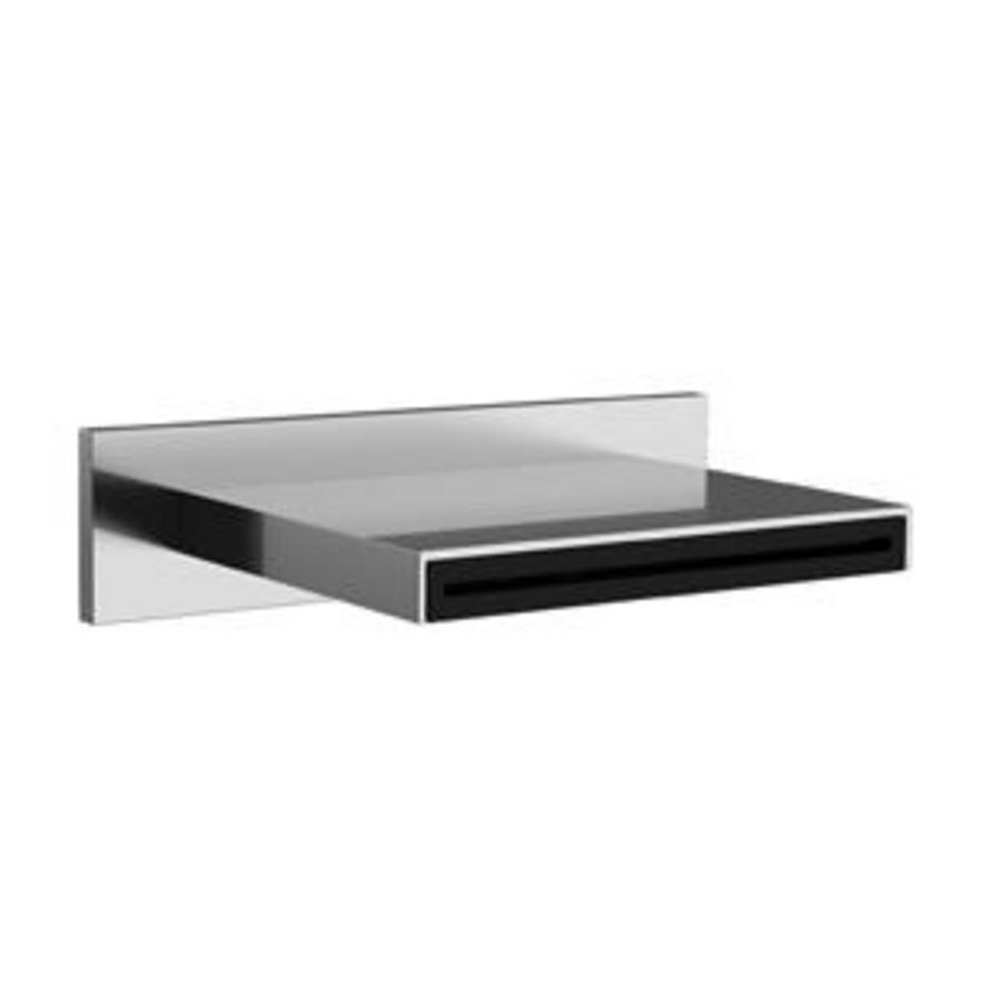 Overkoep hoekig WATER SHEET watervaluitl v wandmon platina