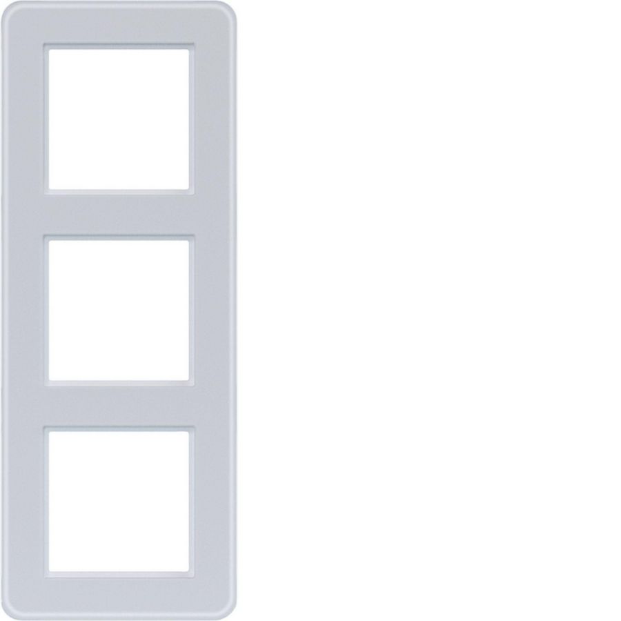 Afdekraam 3-voudig C.8 glas lichtwit mat
