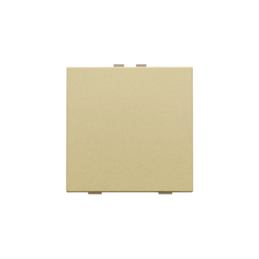 Enkelv. drukknop Home Control gold coated