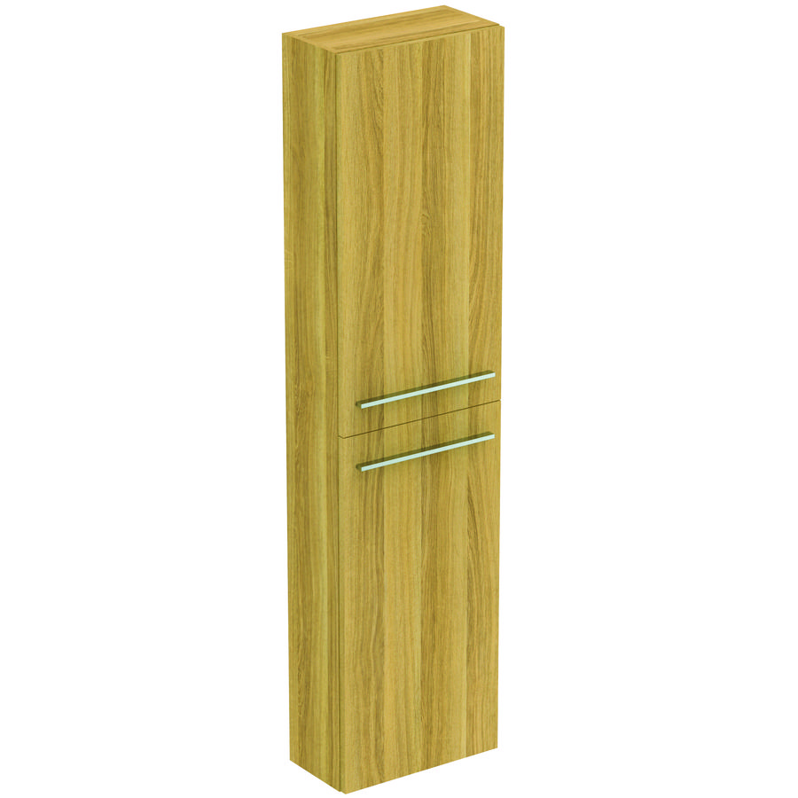 Kolomkast hoog LIFE-S 160x40cm 2x deur natural licht eiken