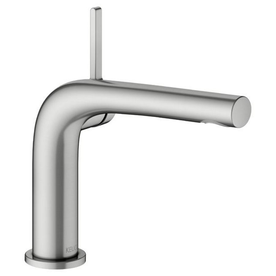 1-hendel wastafelmengkraan 120 afvoergarnituur roestvr. Staal