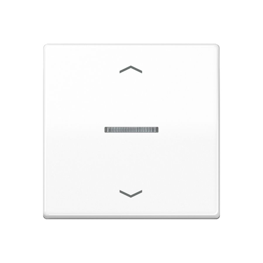 Stuurafdekking A500 1voudig alpinwit pijl HOME