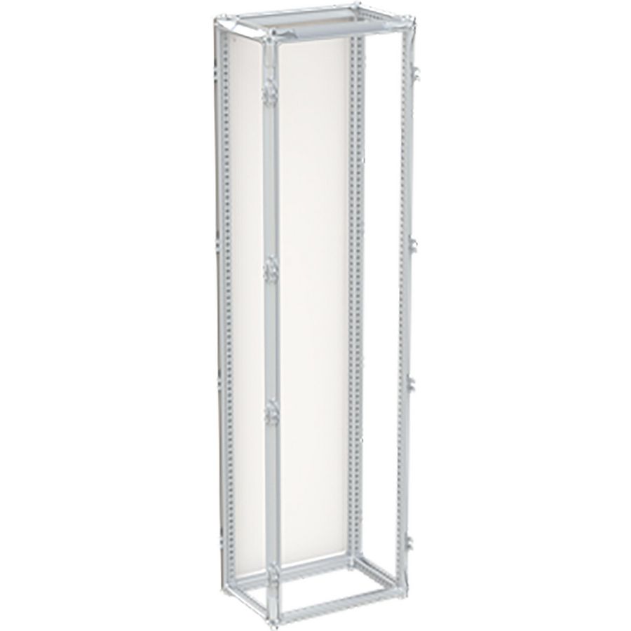 Kast alleen met achterwand 2PW/14GU/D4 RAL7035