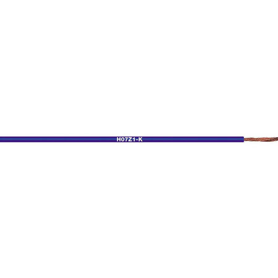 Rol a 100m. Montagesnoer H07Z1-K 1x1,5 grijs