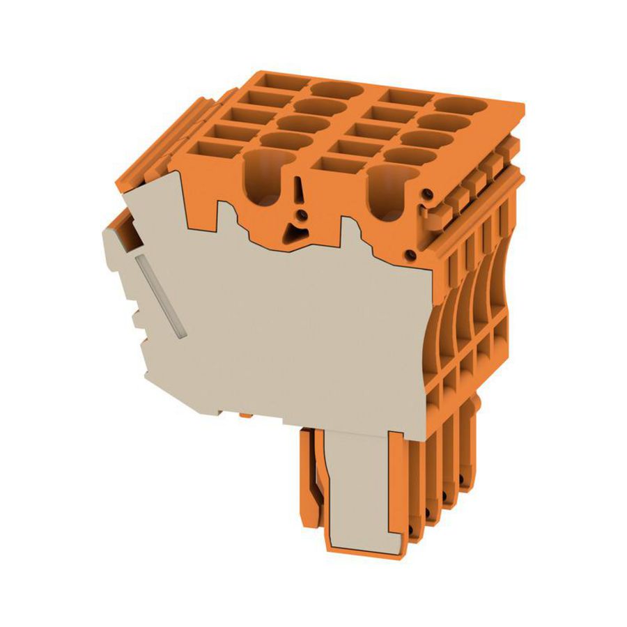 Plug Plug-in oranje 2.5mm² 24A 500V 2702460000 VVE=20