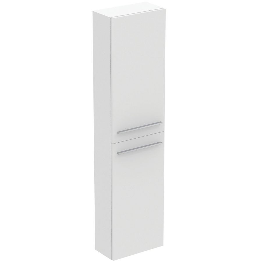 Kolomkast hoog LIFE-S 160x40cm 2x deur mat wit
