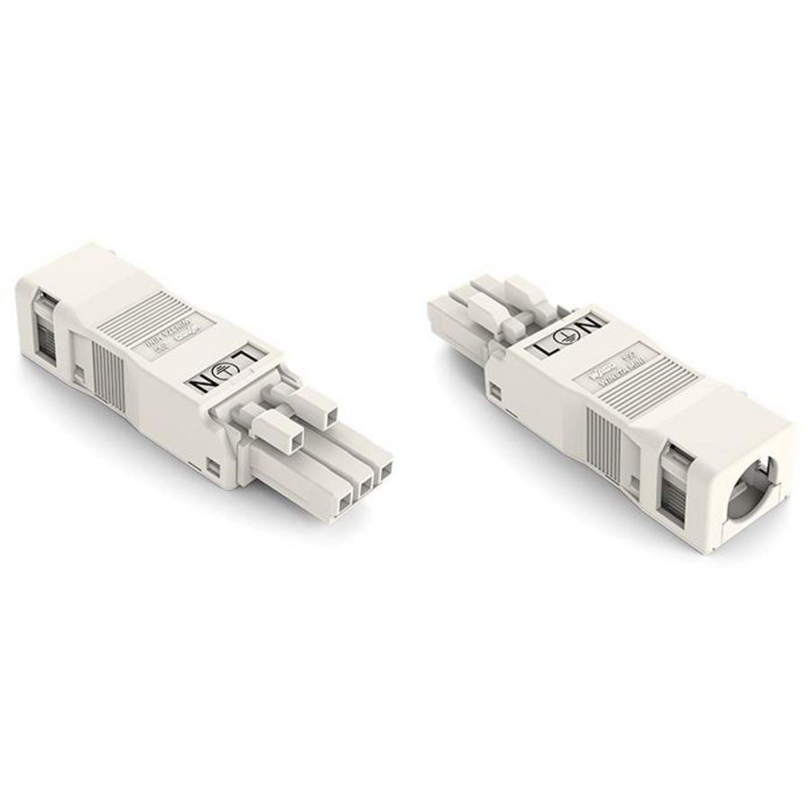 Female met trekontlastingsbeh. 3-pol 890-123 VVE=50