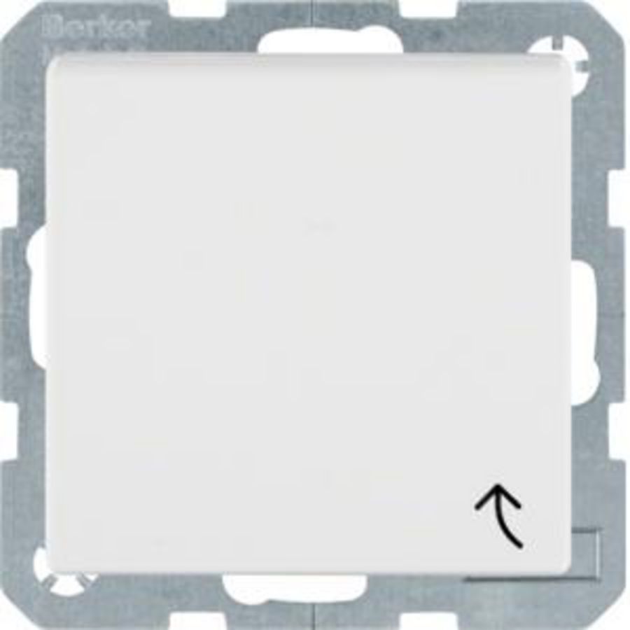 Wandcontactdoos RA aanraakveilig klapdeksel S.1 IP44 pw mat