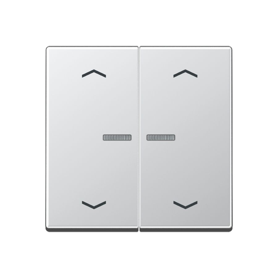 Stuurafdekking A500 2voudig aluminium pijl HOME