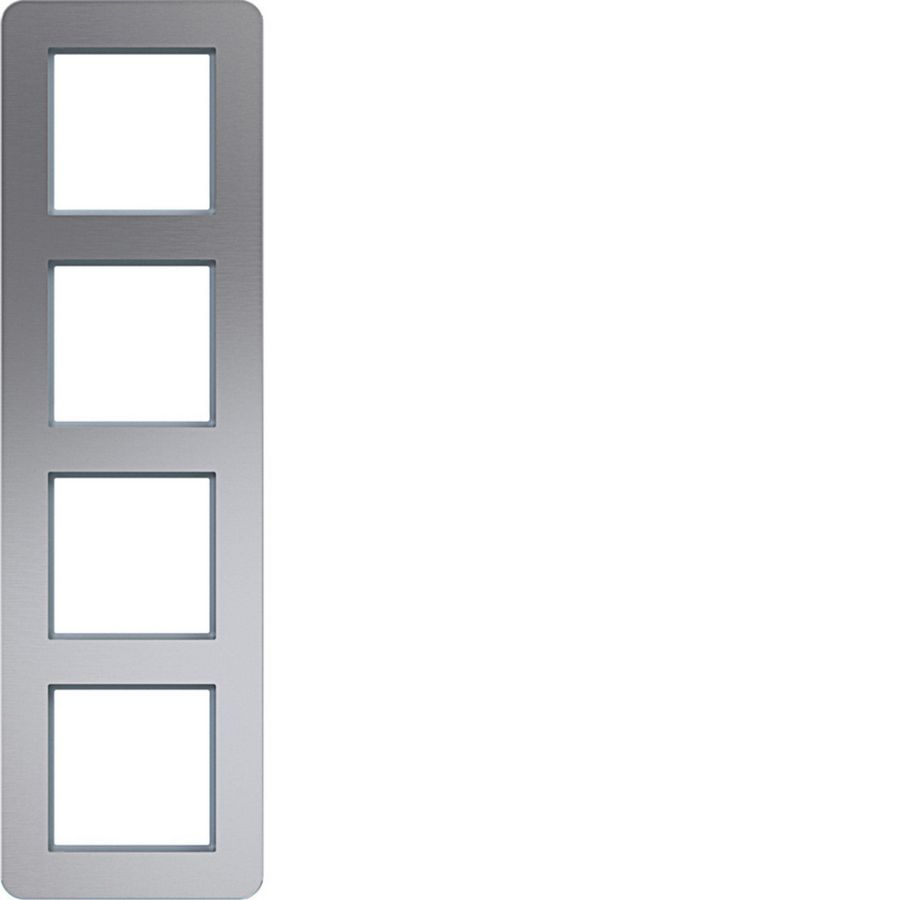Afdekraam 4-voudig verticaal C.8 aluminium