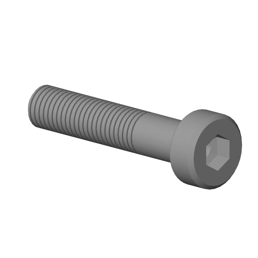 Bevestig. Cilinderschr. m binzeskant Lage kop 9030300750090