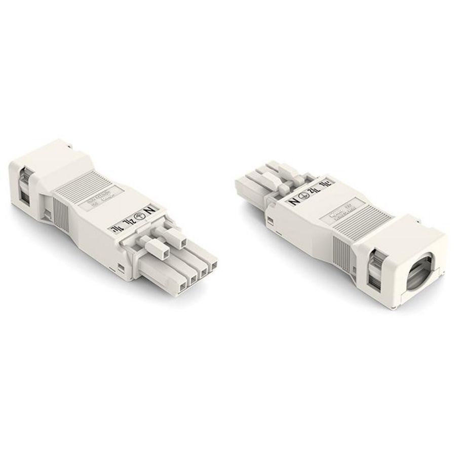 Female met trekontlastingsbeh. 4-pol 890-124 VVE=50