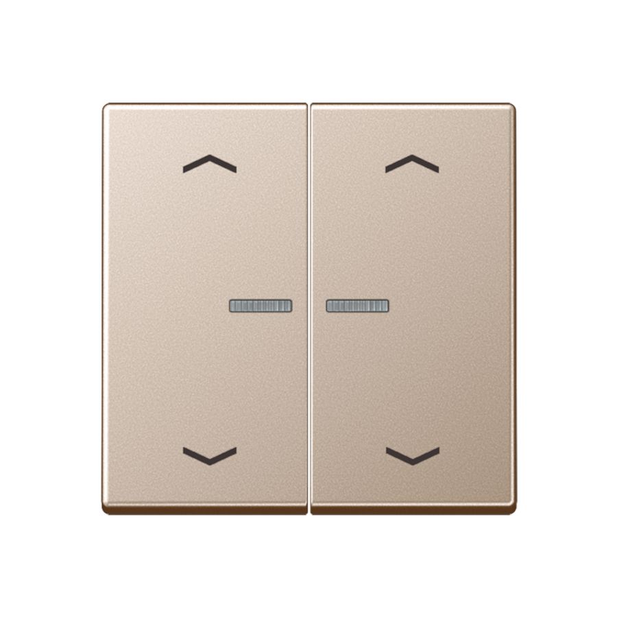 Stuurafdekking A500 2voudig champagne pijl HOME