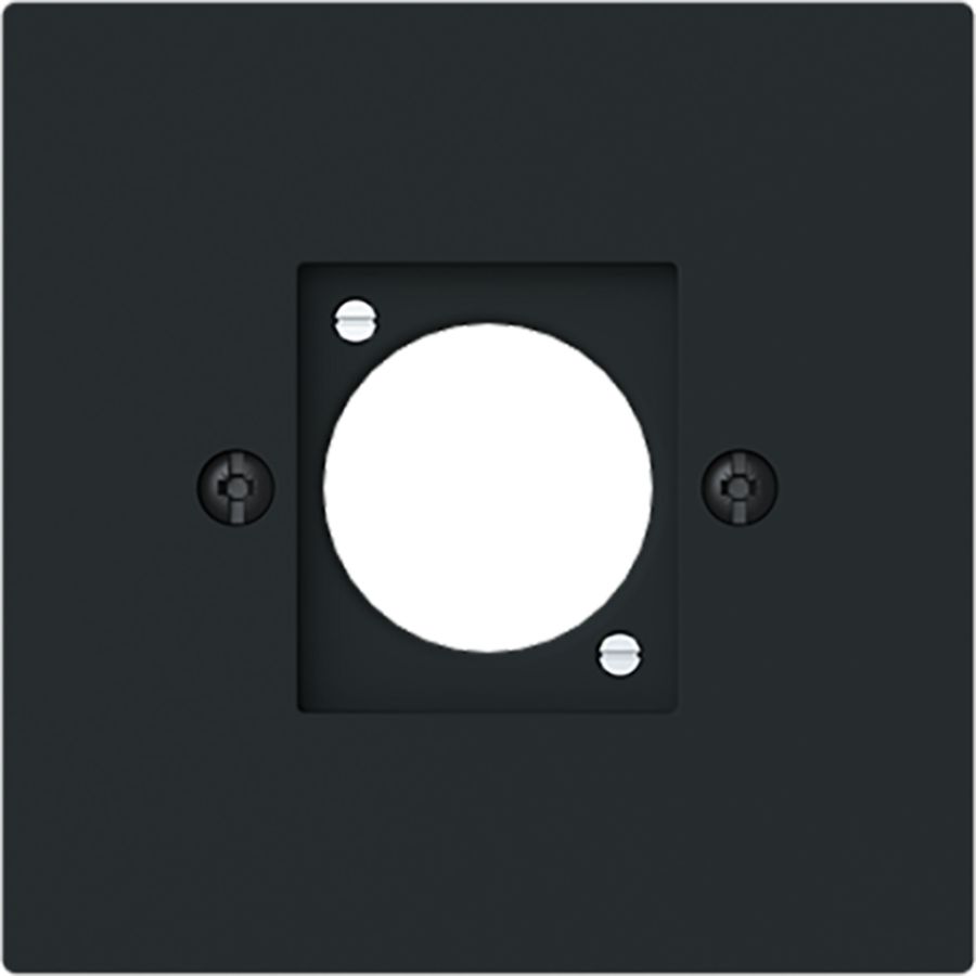 Centraalplaat neutrik art-matzwart (2553-45M)