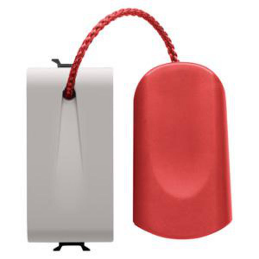 PUSH-BUTTON 1P 250V ac-NO 16A-PULL-CORD-1 MODULE-NAT