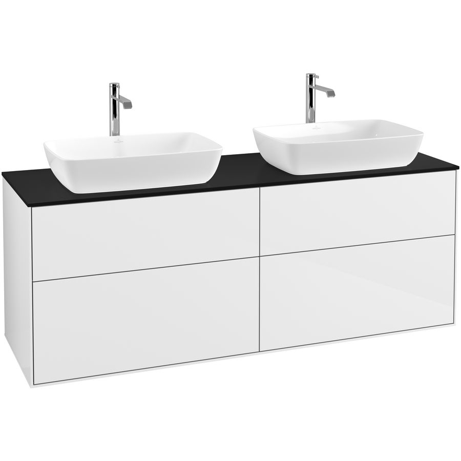 Wastafelonderkast Finion 1600x603x501mm G.White.L F84200GF