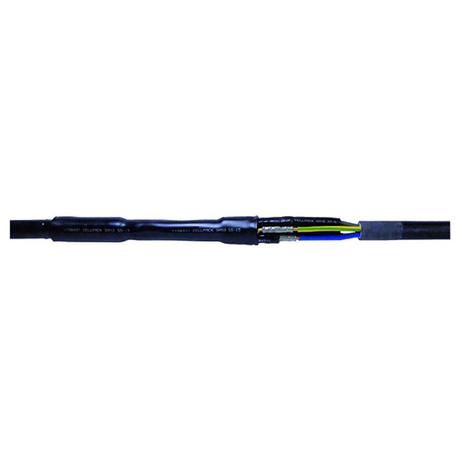 Krimpmof kunststofkabel en leidingen - SMH1/150-300/zwart