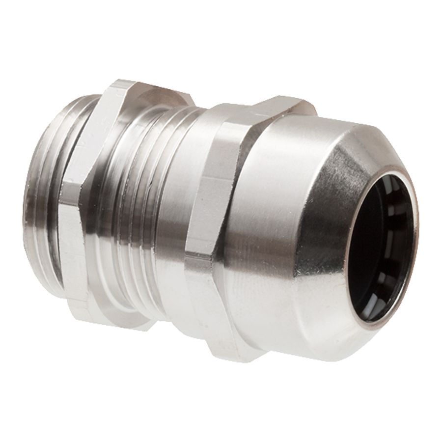 Kabelwartel messing vernikkeld M25x1,5 9-17mm VVE=50