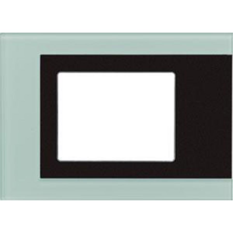 Afdekraam tbv FP701CT (IP) glas KNX groen