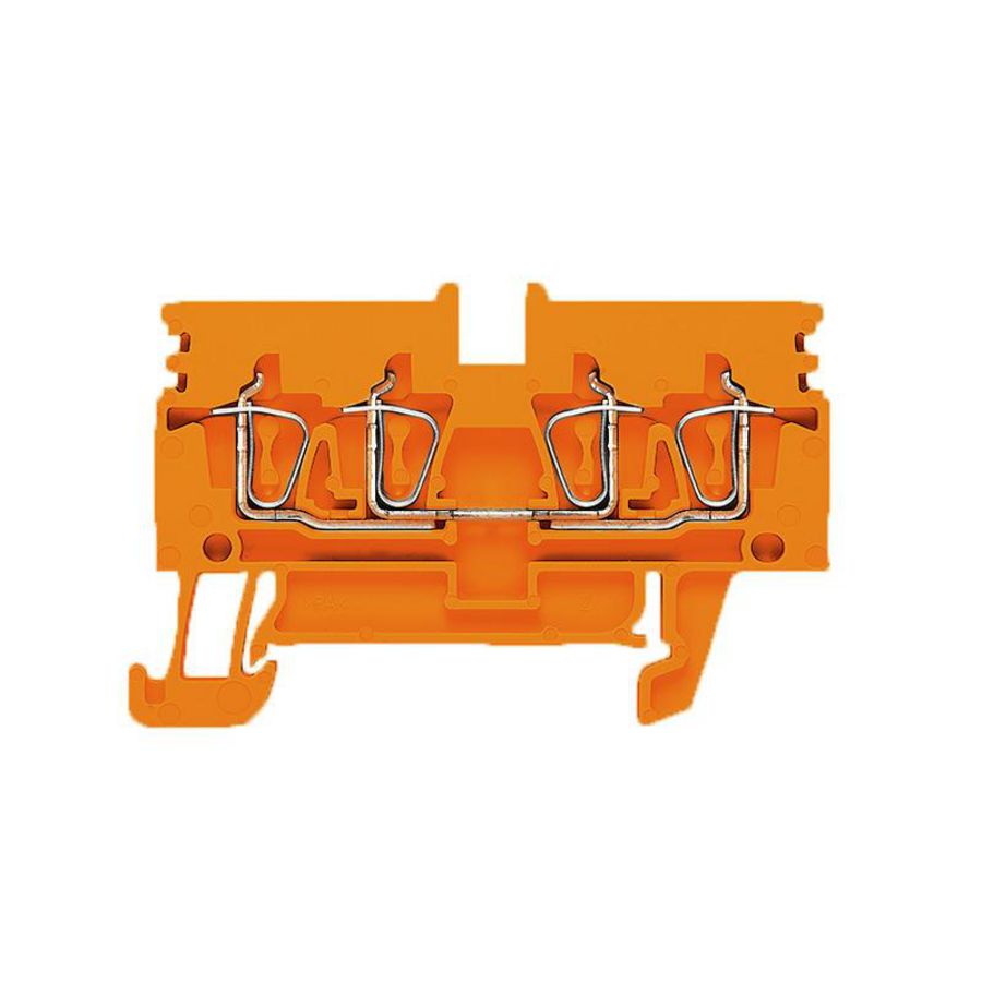 Doorvoerklem oranje 2.5mm2 1316890000 VVE=50