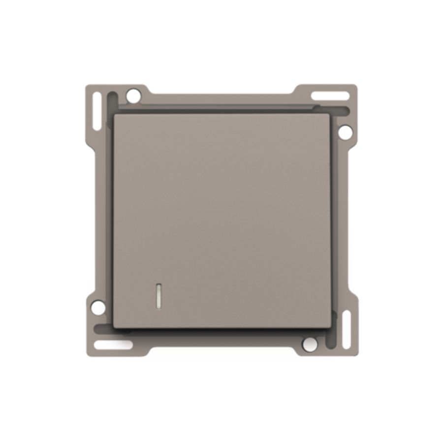 Afwerkingsset hotelkaartschakelaar bronze