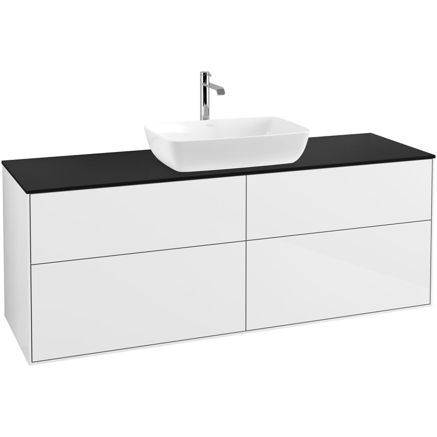 Wastafelonderkast Finion 1600x603x501mm G.White.L F85200GF