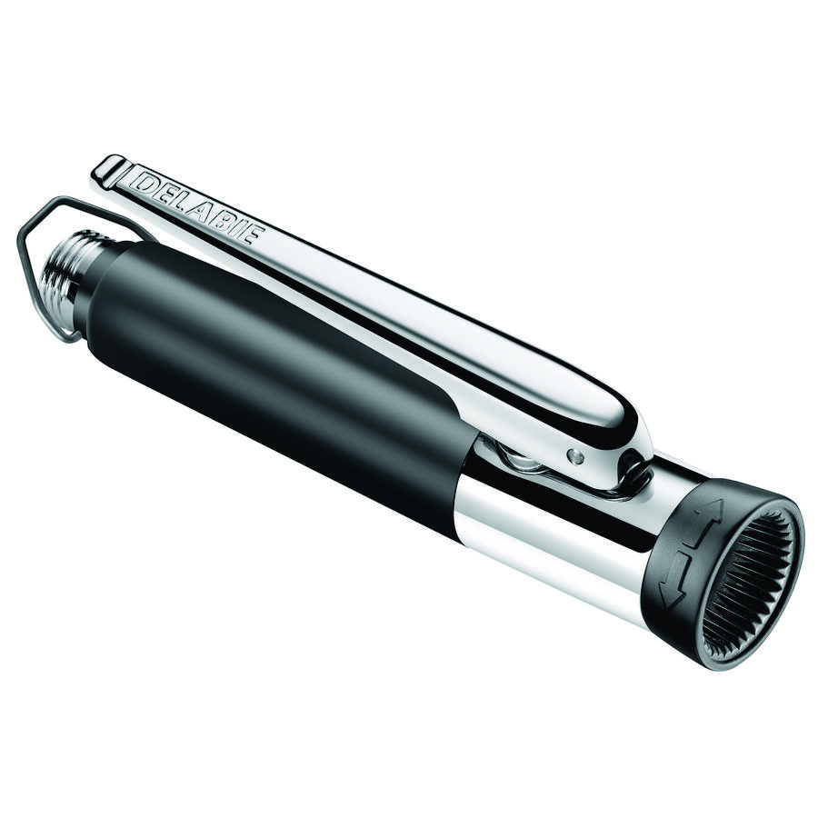 Sproeier met greep zwart h.168 regelbare straal