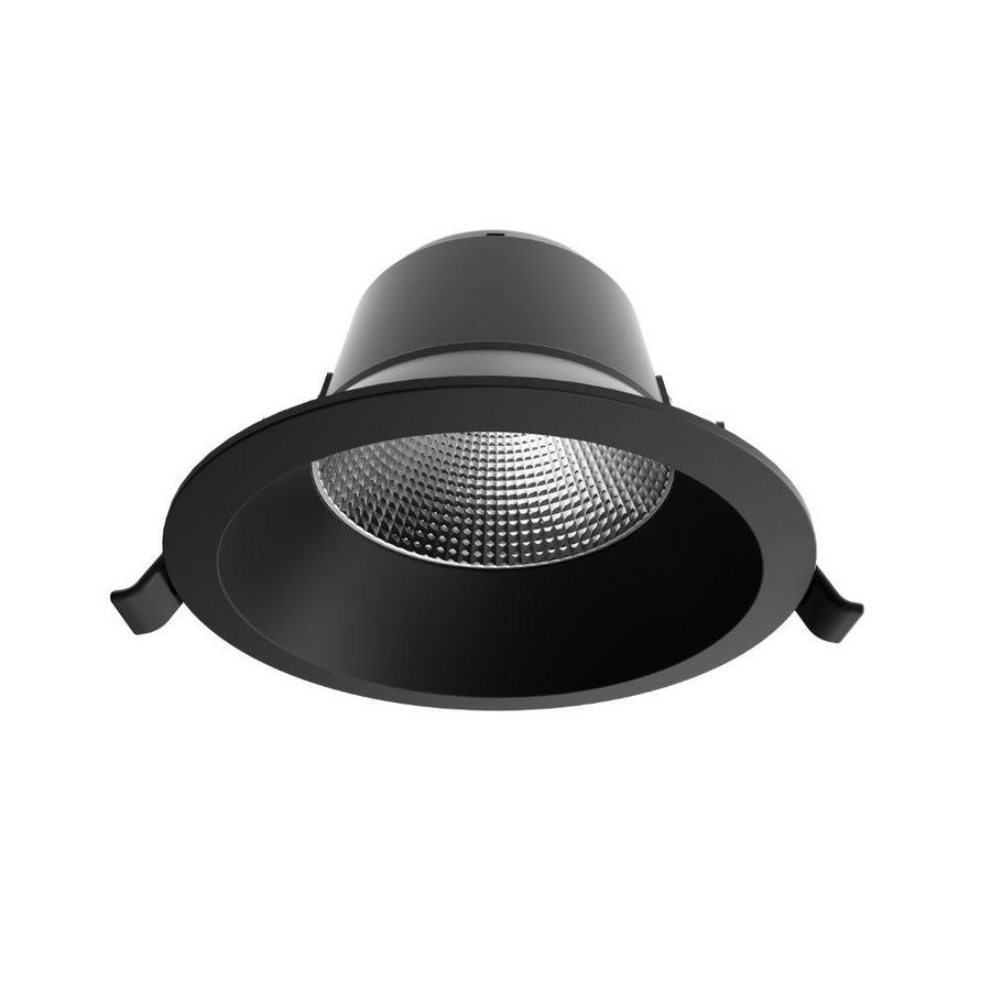 Refl downlight eco Ø140mm zwart 5-CCT 360mA zonder voedi