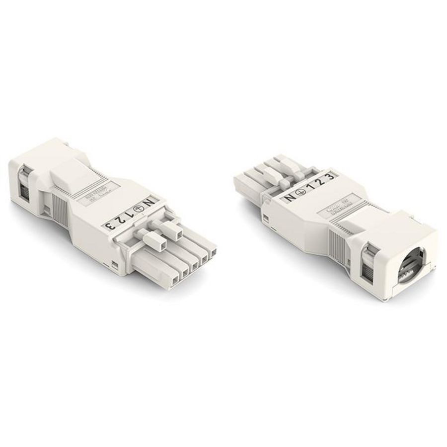 Female met trekontlastingsbeh. 5-pol 890-125 VVE=50