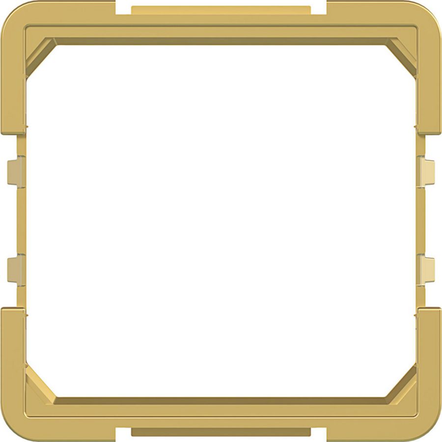 Tussenring voor centraalplaat 45 x 45 mm A.x/C.x, gold, metalic