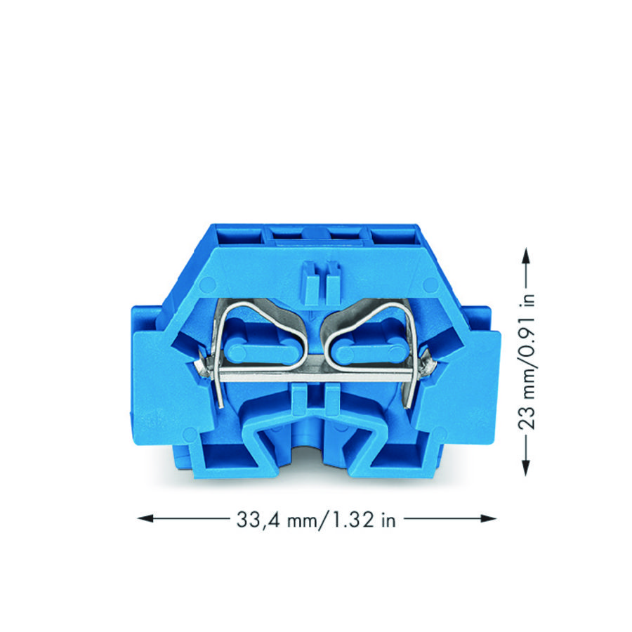 2-draads klem z. drukknop Ex i 262-304 VVE=50