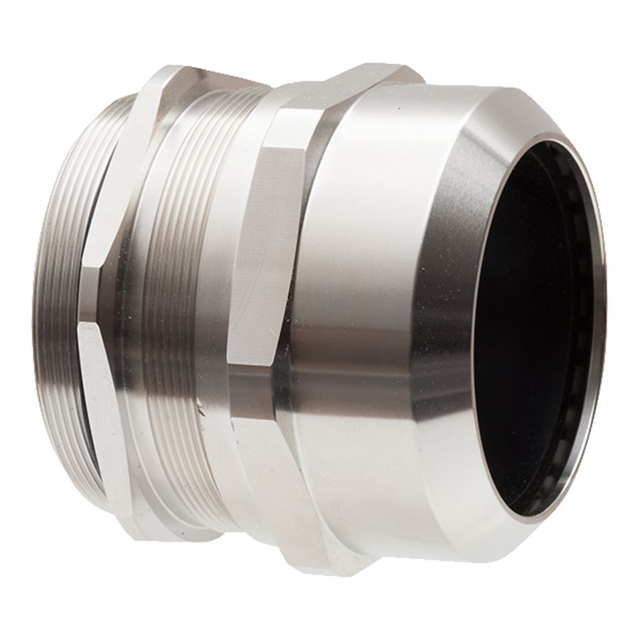 Kabelwartel messing vernikkeld M75x1,5 48-62mm