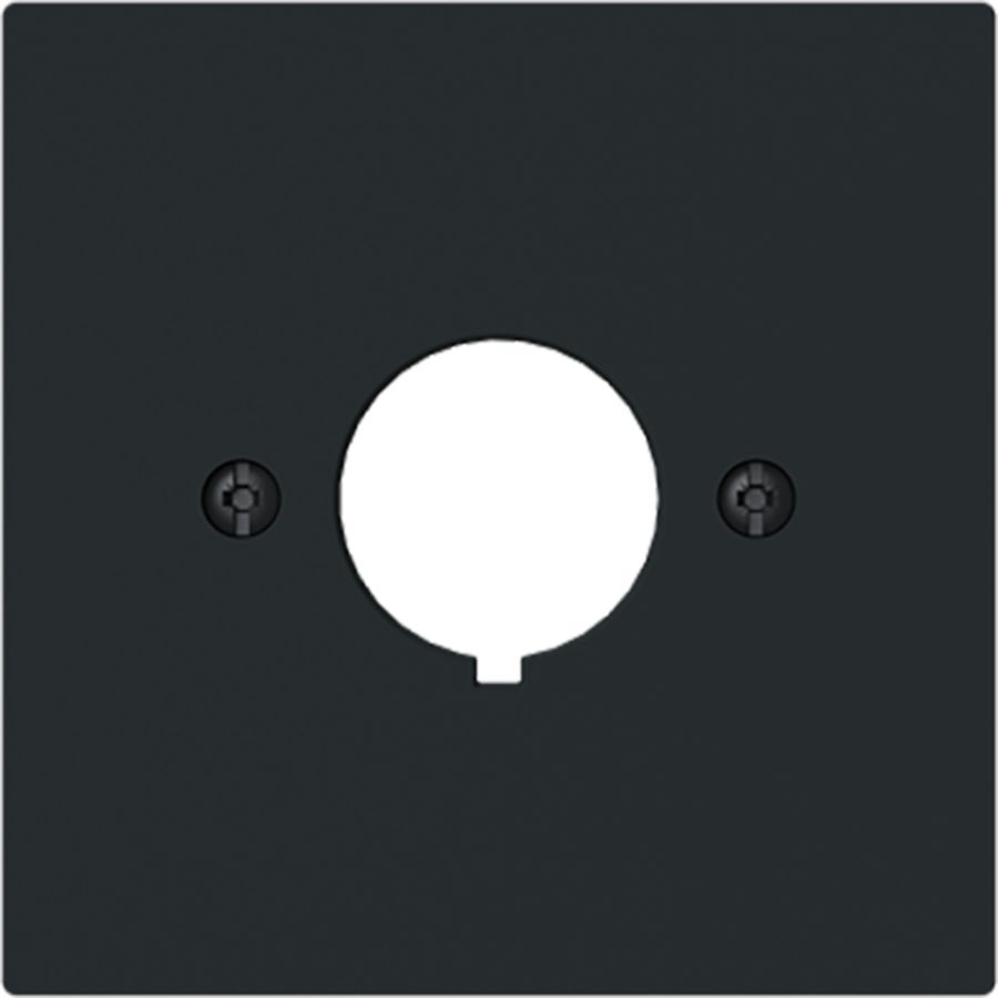 Centraalplaat boring 22.5mm art-matzwart (2533-45M)