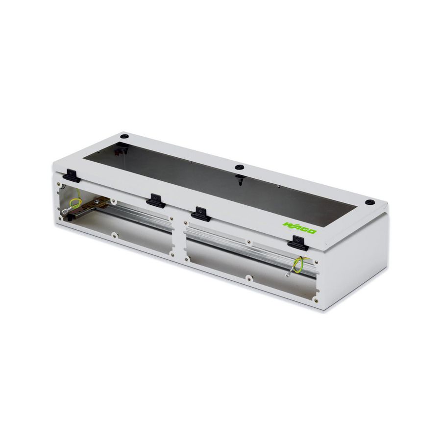 Systeembehuizing IP65 Staalplaat (RAL 7035) B x H x D (300 x