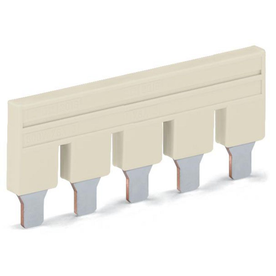 Brug 5-voudig geisoleerd lichtgrijs 2016-405 VVE=25