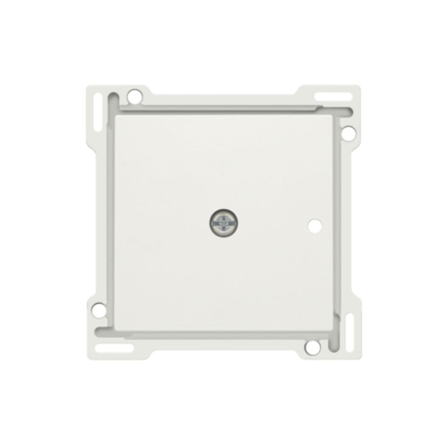 Afwerkingsset 1-kanaals inbouw RF met enkelpolig white