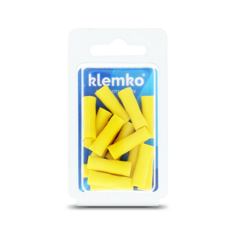 Blister a 25st. geisoleerde rondstekerhuls M5 4-6mm² PVC