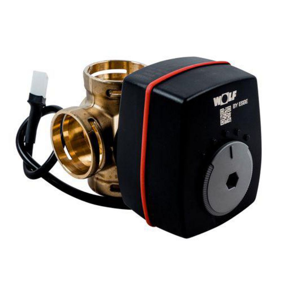 3-Wegklep+motor DN32 steek