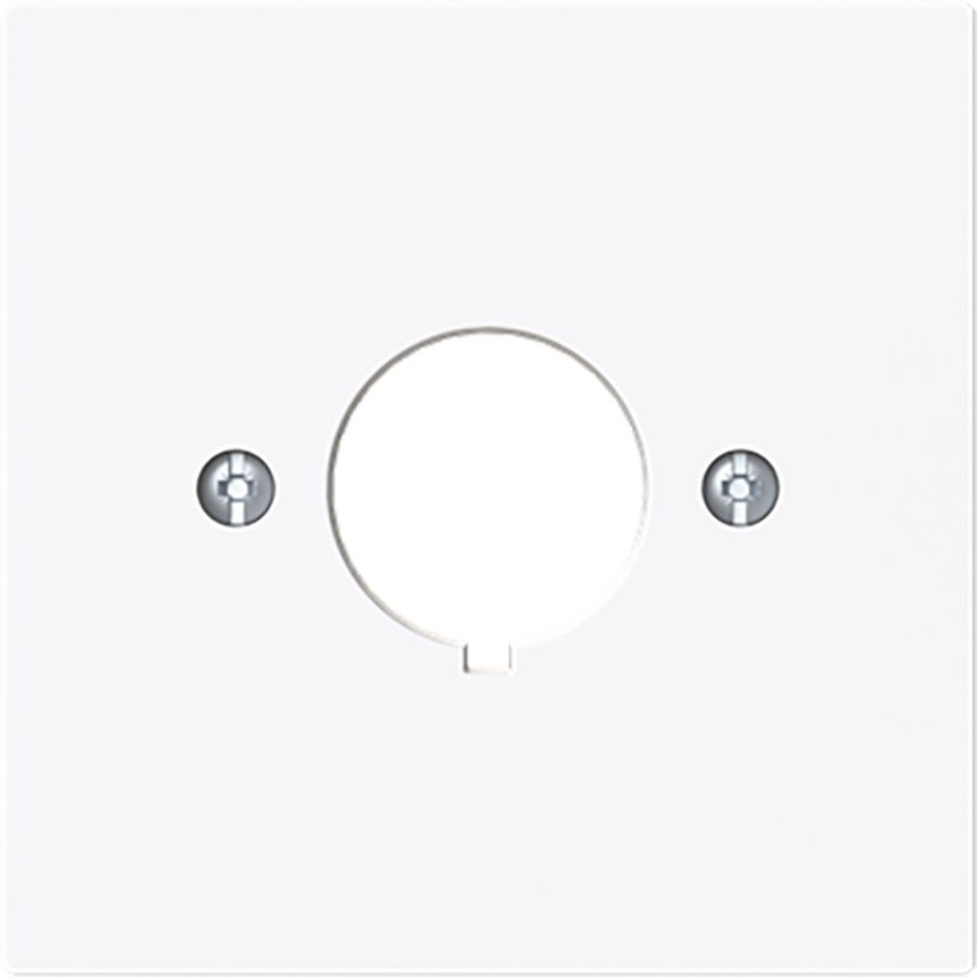 Centraalplaat boring 22.5mm art-wit (2533-44G)