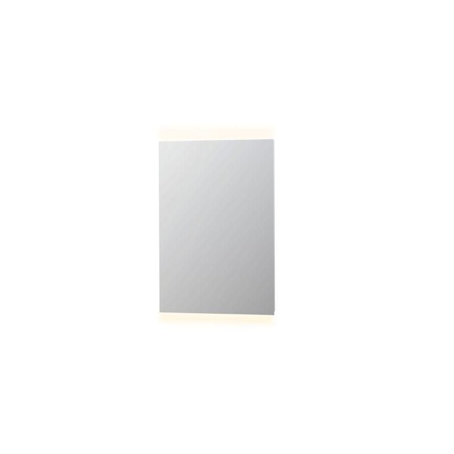 Spiegel SP4 op aluminium kader ind. LED-verl. ↑+↓ en sensor schakelaar 800x600mm