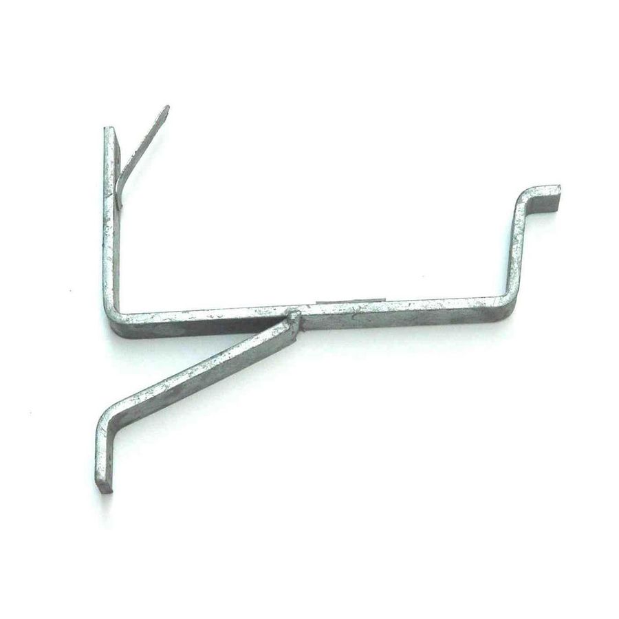 Bakgootbeugel / renovatiebeugel B55 gegalv.met lip 30x8mm