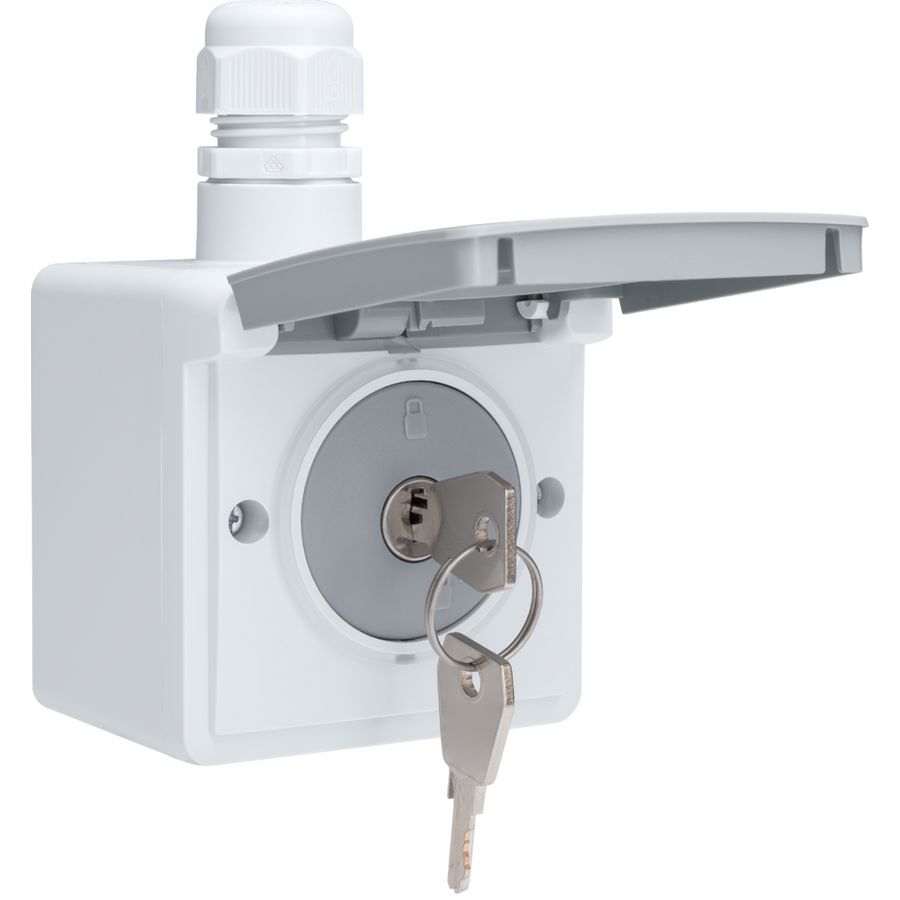 Spuitwaterdicht stopcontact+randaarde slot beschgsafsluiter