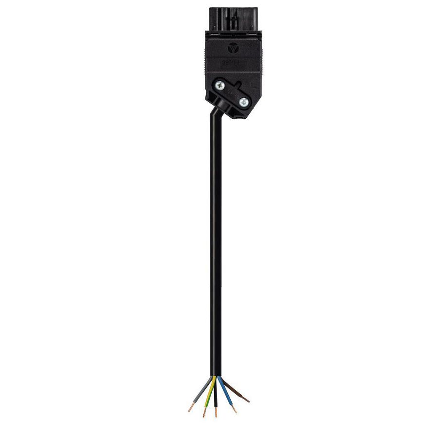 Aansluitsnoer GST15I5 female 1,5mm² 100cm CCA zwart VVE=30